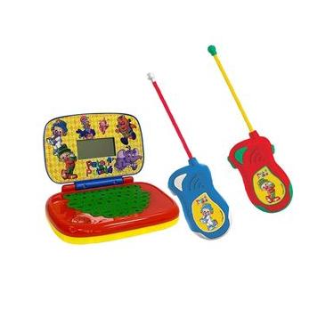 Imagem de Kit Patati Patatá - Laptop Infantil Bilíngue + Walkie Talkie Infantil
