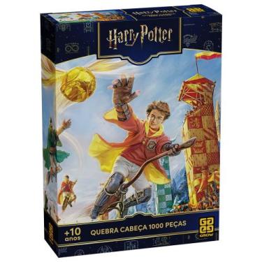 Imagem de Quebra-cabeça 1000 peças Harry Potter - Quadribol - Grow