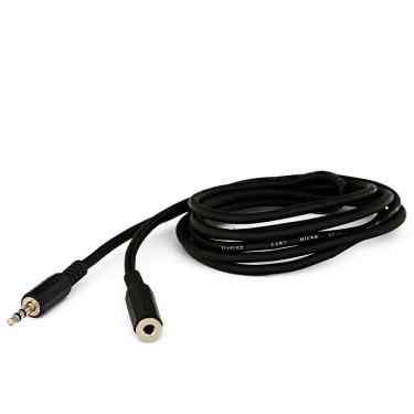 Imagem de Cabo Extensão Fone De Ouvido Plug P2 - 3 Metros