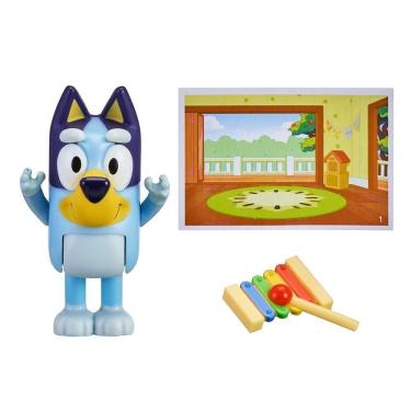 Imagem de Boneco Colecionável 6cm Bluey - Bluey E Xilofone