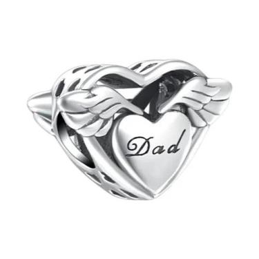 Imagem de Pingente Árvore Genealógica Prata 925 Charm Mãe Pai Amor Eterno Para P