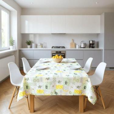 Imagem de Toalha De Mesa Duplaface Olive Rolo 1,40x30,00m Vinil Pvc - Plast.co