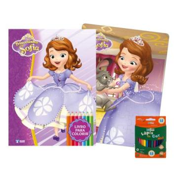 Imagem de Livro - Kit Diversão Disney - Princesinha Sofia - Autor: Bicho Esperto