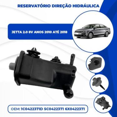 Imagem de Reservatório de Óleo Direção Hidráulica Jetta 2.0 8v 10 à 18 - Fegara