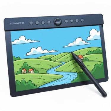 Imagem de Mesa Digitalizadora 10x6 16.000 Níveis de Pressão 8 Teclas USBC Compat