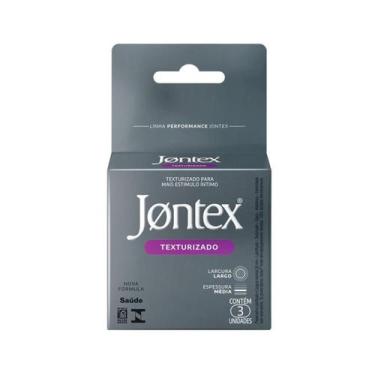 Imagem de Preservativo Jontex Texturizado - 3 Unidades