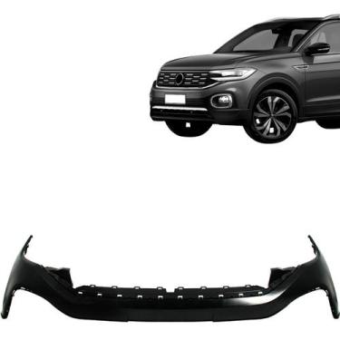 Imagem de Parachoque Dianteiro T-Cross 2018 2019 2020 2021 2022 2023 Com 2 Furo 