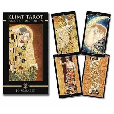 Imagem de Golden Tarot Of Klimt Mini Deck - Cartas Douradas - Llewellyn Publicat