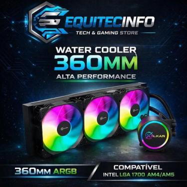 Imagem de Water Cooler KALKAN IOTA 360MM ARGB black