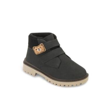 Imagem de Bota Molekinho Infantil MK25-21442, 22, Preto, Bege