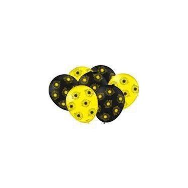 Imagem de Balao latex 9" estampado girassol - FESTCOLOR