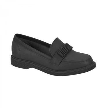 Imagem de Mocassim Moleca 5666.106.15745  Preto, Preto, 37
