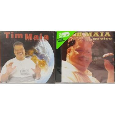 Imagem de Tim Maia  Ao Vivo + What A Wonderful World 1997/ 2 Cds - WARNER MUSIC
