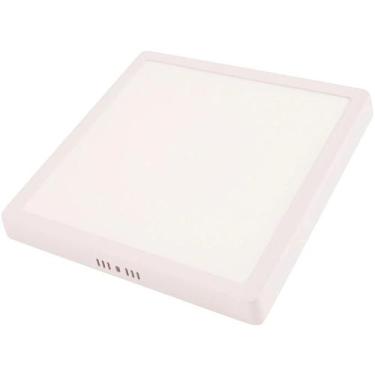 Imagem de Plafon LED Quadrado de Sobrepor 18 W 6500 K Luz Branca Tramontina - Br