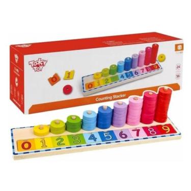 Imagem de Brinquedo Educativo Aprendendo a Contar Tooky Toy