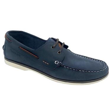 Imagem de Sapato ferricelli pl3001, Azul petróleo, 42