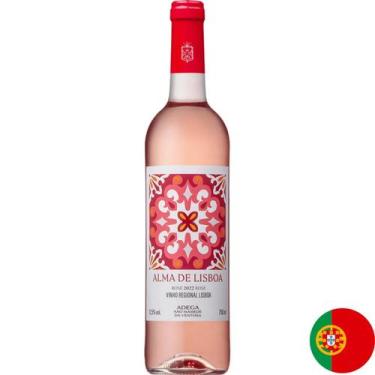 Imagem de Vinho rosé meio seco Alma de Lisboa 750ml
