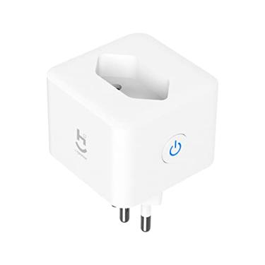 Imagem de Hi by Geonav Adaptador de Tomada Inteligente, Smart 10A, Wi-Fi, via Aplicativo, Bivolt, HITM10A, compatível com Alexa e Google, Branco