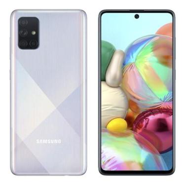 Imagem de Usado: Galaxy A71 128GB Prata Bom - Trocafy - Samsung