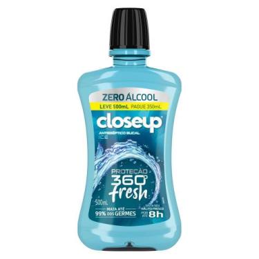 Imagem de Antisséptico Bucal Closeup Ice sem Álcool 500ml