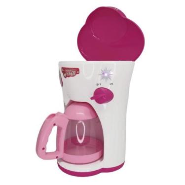 Imagem de Brinquedo Cafeteira De Cozinha Infantil Com Luz E Sai Água - DM Toys, 