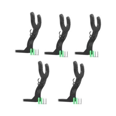 Imagem de Suporte De Parede Multiuso Durável Para Capacete De Moto, Ganchos Para