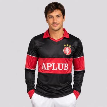 Imagem de Camisa Internacional Retrô 1987 Goleiro Manga Longa - Betel, M