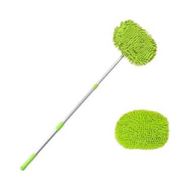 Imagem de Escova De Lavagem De Carro Ajustável Com Cabo Telescópico Super Absorv