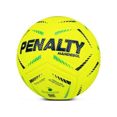 Imagem de Bola de Handebol H2L Ultra Fusion XXVI Amarela e Verde Penalty - 52146