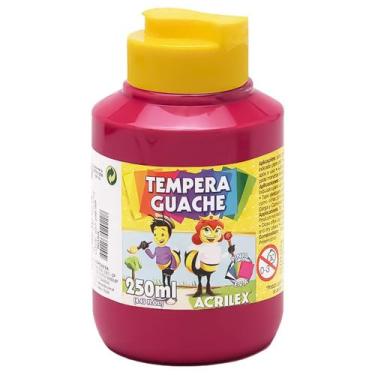 Imagem de Tinta Tempera Guache 250ml 549 - Magenta - ACRILEX, 549 - MAGENTA