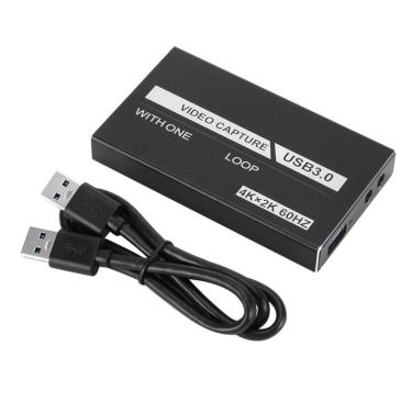Imagem de Placa de Captura USB3.0 Vídeo obs Recorder 4K compatível com hdmi Placa de Captura de USB