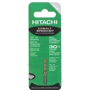 Imagem de Hitachi 728201 Broca de cobalto de haste redonda de 15/32 polegadas x 15-3/4 polegadas