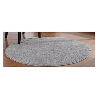 Imagem de Tapete Redondo 1,5m Classic Cinza Oasis Tapetes