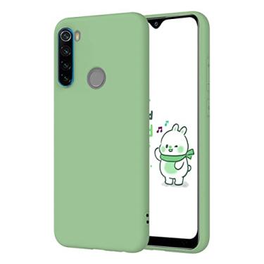 Imagem de Capa de silicone macia Candy de cor sólida para Xiaomi para Redmi Note 8T 8 7 7A 6 6A 5 Pro Capa de telefone mate macia de TPU para Redmi Note 9 9S, verde, para Redmi 7
