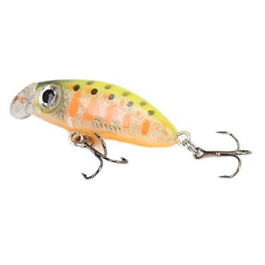 Imagem de Mini isca dura de pesca, alta confiabilidade, prática de usar, conveniente para usar uma longa vida útil ao ar livre (3 cores)