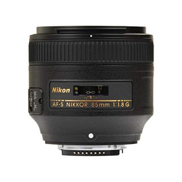 Imagem de Nikon Lente fixa AF S NIKKOR 85 mm f/1.8G com foco automático para câmeras Nikon DSLR