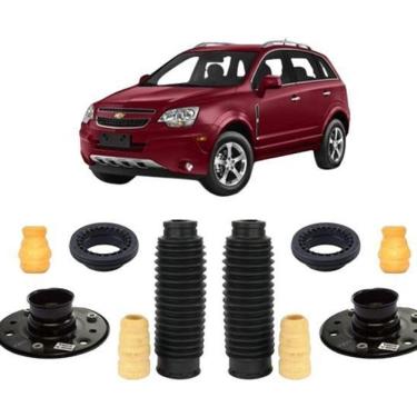 Imagem de Kit Batente Amortecedor Coxim Dianteiro Traseiro Captiva