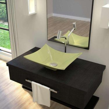 Imagem de Kit Cuba L38 com Válvula Click 1``G Verde Acqua