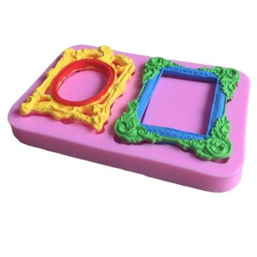 Imagem de Molde De Silicone Moldura