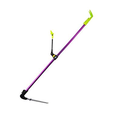 Imagem de Barraca de pesca Suporte de haste de pesca Alumínio Alumínio Turret Suporte de torre de torre de pesca com a estrutura de suporte da haste de pesca de plataforma de inserção do solo pode ser posiciona