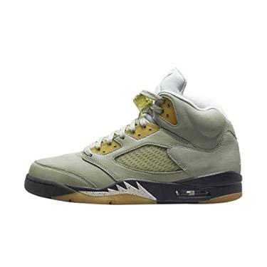 Imagem de Big Kid's Jordan 5 Retro Jade Horizon Jade Horizon/Desert Sand (440888 300) - 4