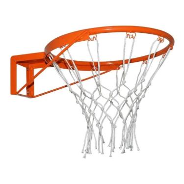 Imagem de Cesta De Basquete Aro Reforçado Tam. Oficial Com Rede Chuá