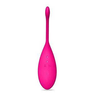 Imagem de Vibrador Feminino Com Controle Remoto Estimulador de Clitóris & Ponto G Brinquedo Sexual Zatla (Rosa)