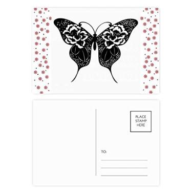 Imagem de Borboleta com asas de rosa, Natal, flor de Natal, celebração, cartão postal de bênção