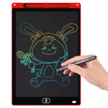 Imagem de Lousa Mágica Colorida LCD Tablet Infantil Tela Escrever Desenhar Brinquedo Criança Brinquedos Educativos