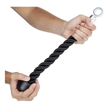 Imagem de Puxador Triceps Unilateral Corda Crossover Pulley Musculação
