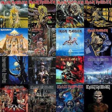 Imagem de Coleção Iron Maiden Em Digipack Com 16 Cds - Dvd/Cd/Bluray/Livro