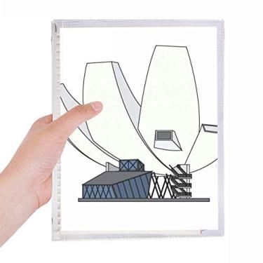 Imagem de Caderno para Museu de Ciência de Arte de Cingapura, Diário de Folhas Soltas Recarregável