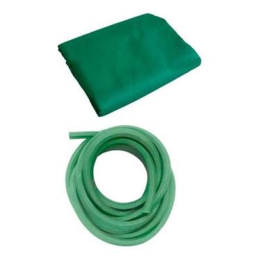 Imagem de 2,50m Pano Verde + 6m De Borracha -bilhar/Snooker/Sinuca