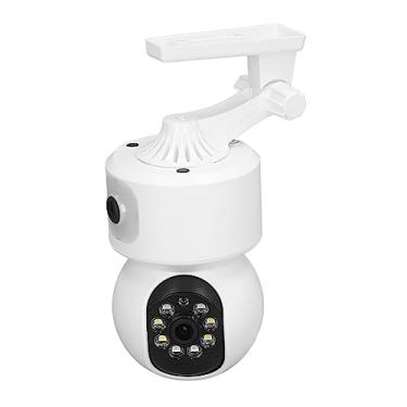 Imagem de Câmera CCTV, Câmera de Vigilância 100-240V 1080P HD Sem Fio Microfone Embutido Binóculo para Fábrica (plugue da ue)